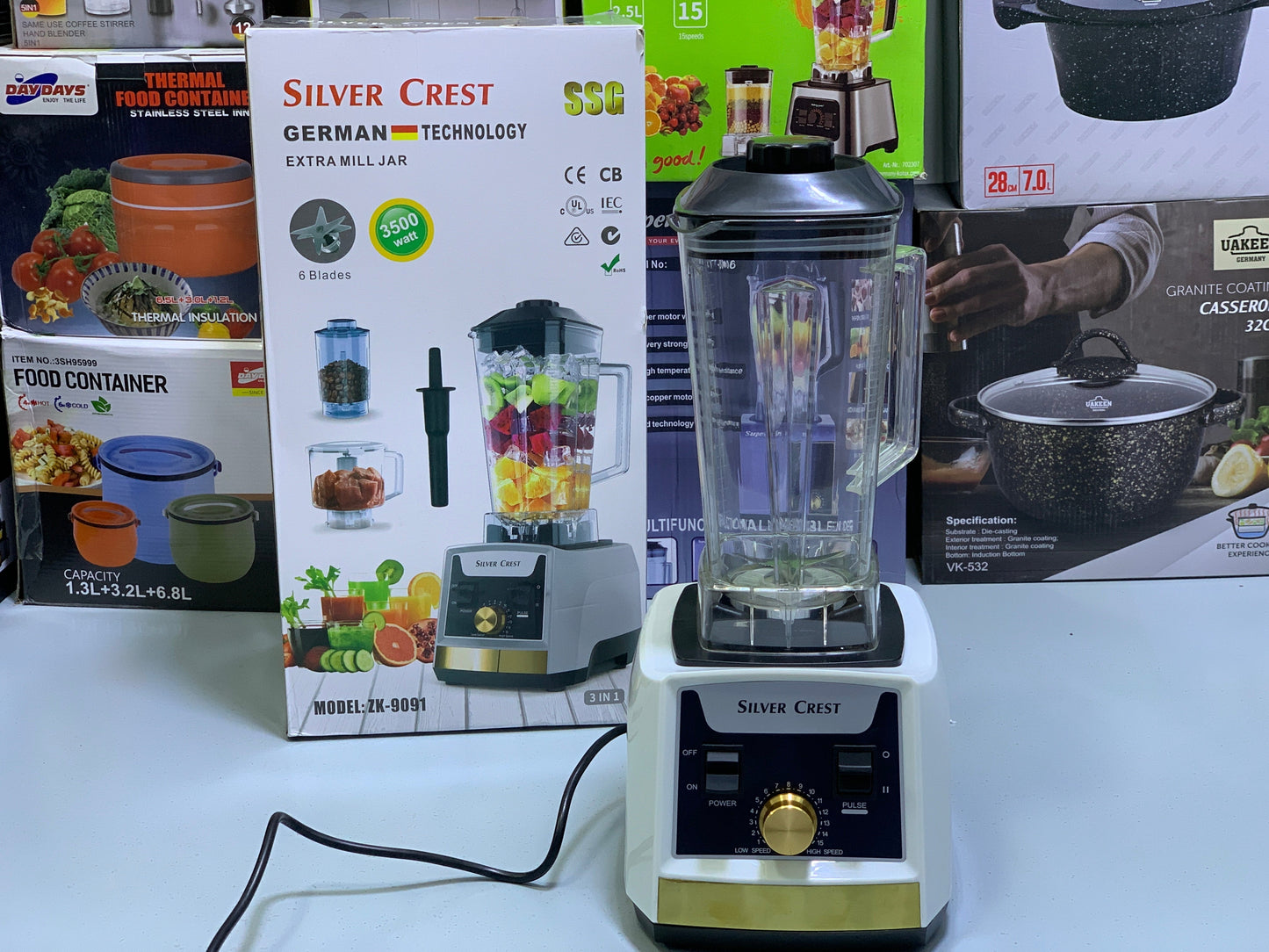 Silver Crest 3 in 1 Juicer| German🇩🇪Technology|3500W