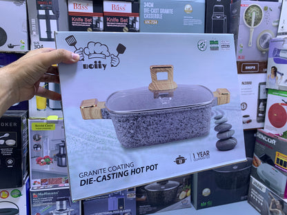 UIIOY Universal Granite Die Cast Hot Pot 28cm