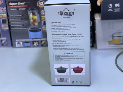 Uakeen Die-Cast Granite Casseroles-Pately or Pots