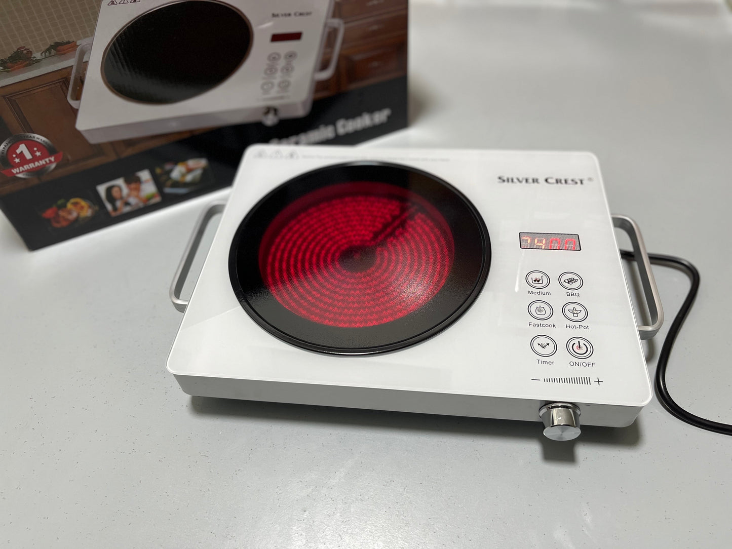 Import  Silver Crest Universal Hot Plate 2400W SC-CC88