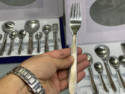 Arshia Stainless Steel Cutlery Set – 53 Piece