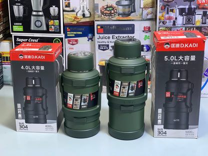 Original D.KADI’s Bottles Stainless Steel Capacity 4L and 5L