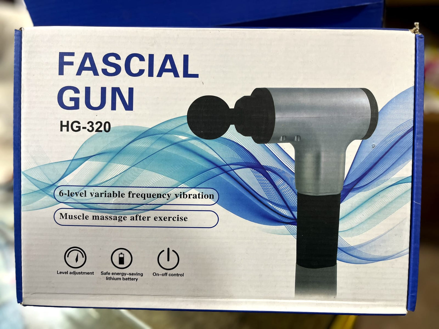 Imported Fascial Gun Deep Muscle Fitness Massager