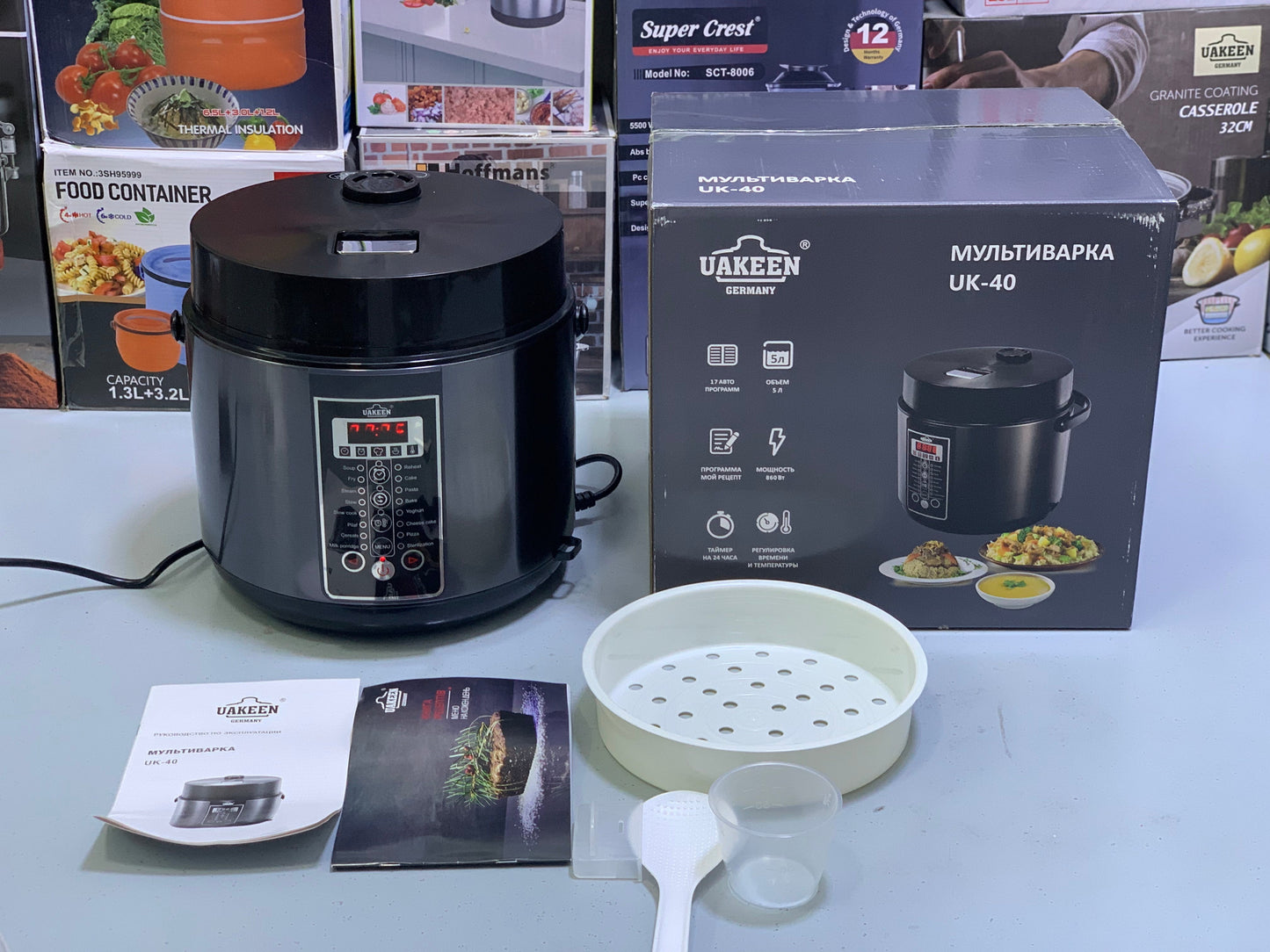 UAKEEN Multicooker|850w|5L|UK-40