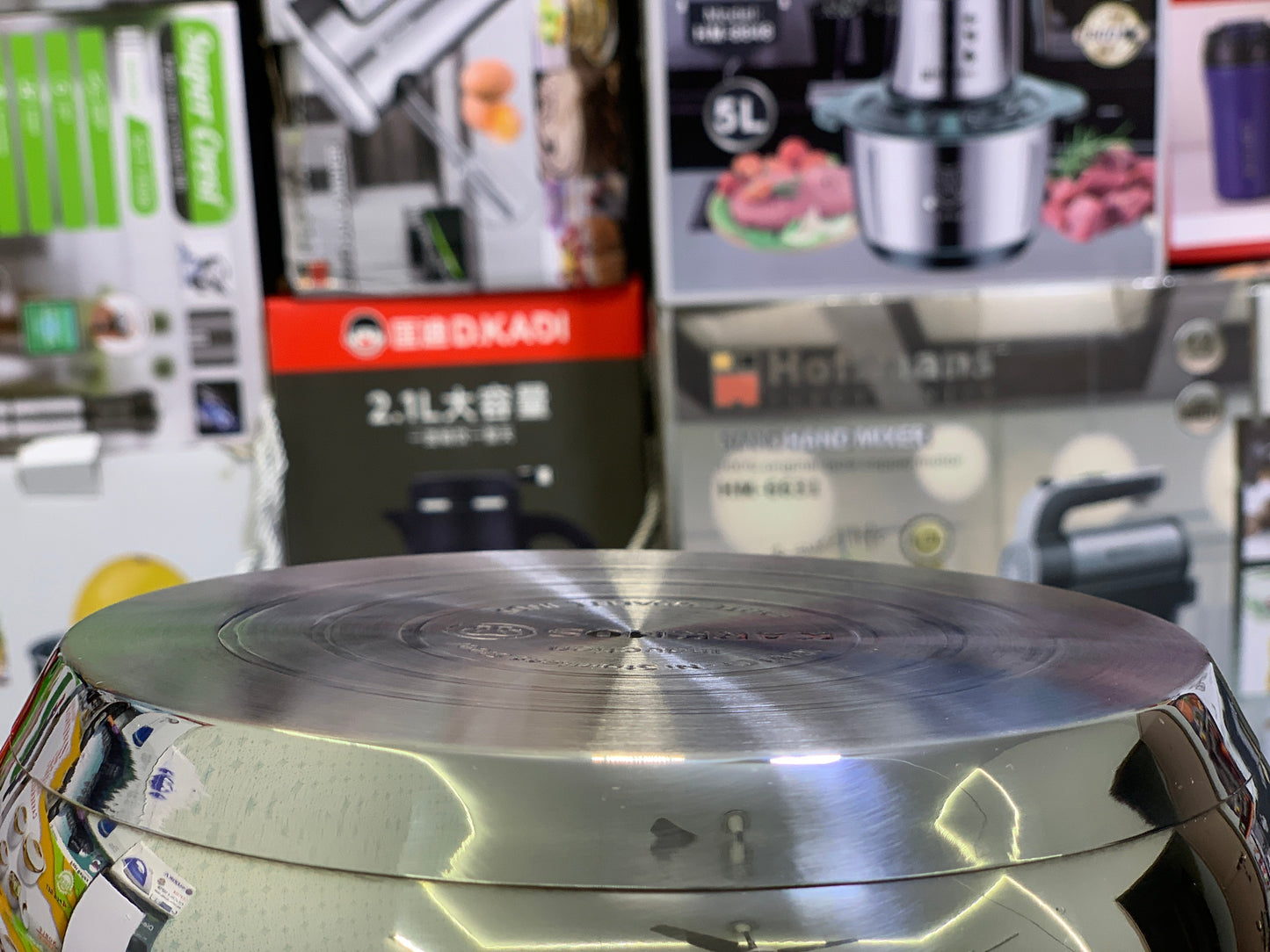 Karkmos 18/10 Cri-Ni Stainless Steel Saucepans