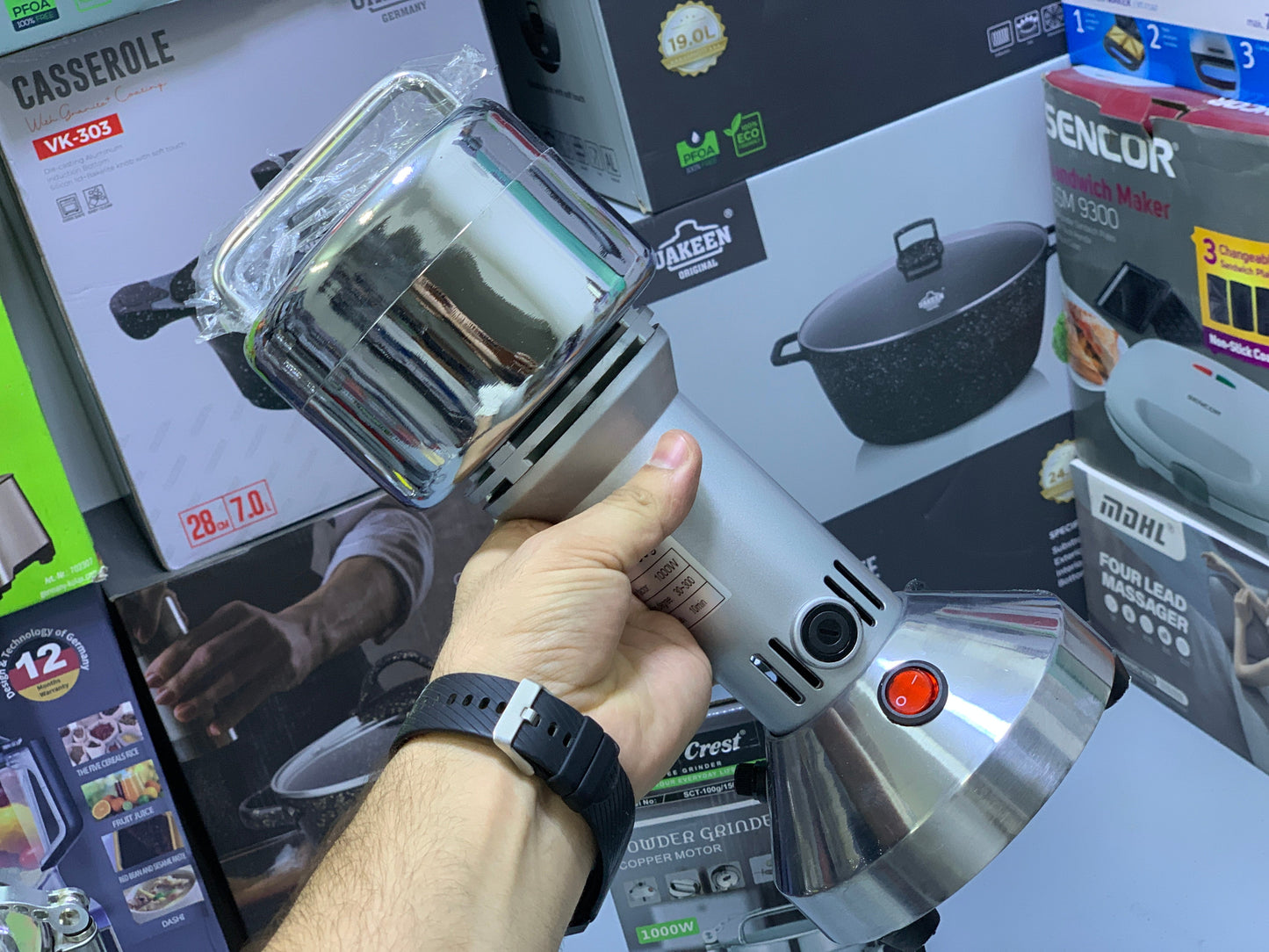 Super Crest Spice Grinders Stainless Steel blades