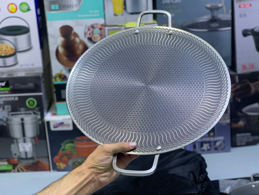 Laser Coated Tawa|SUS 316|38 cm