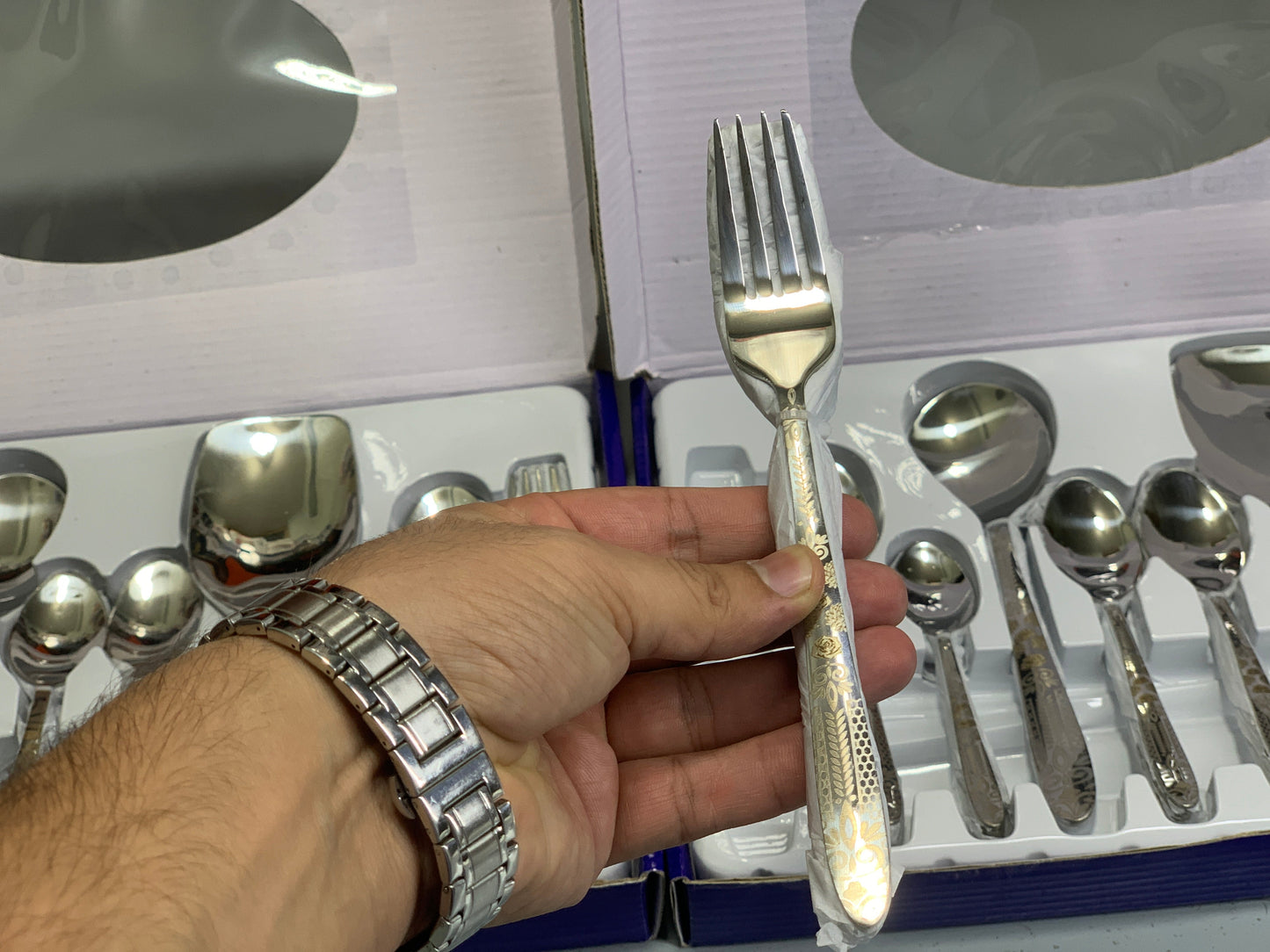 Arshia Stainless Steel Cutlery Set – 53 Piece