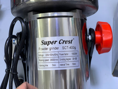Super Crest Spice Grinders Stainless Steel blades