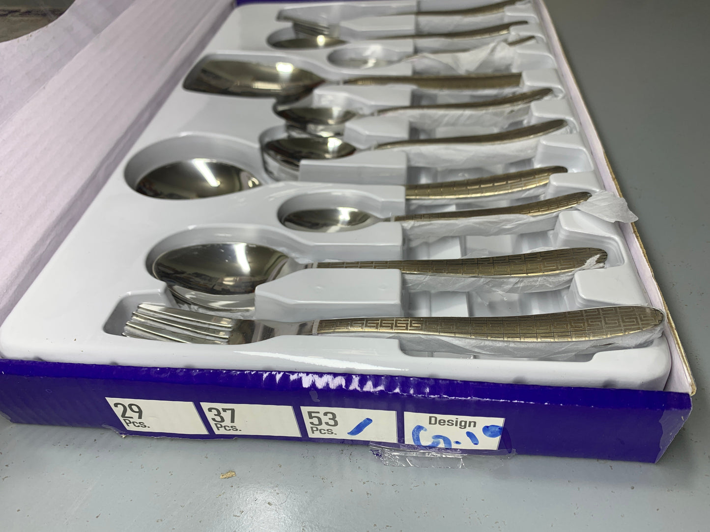 Arshia Stainless Steel Cutlery Set – 53 Piece