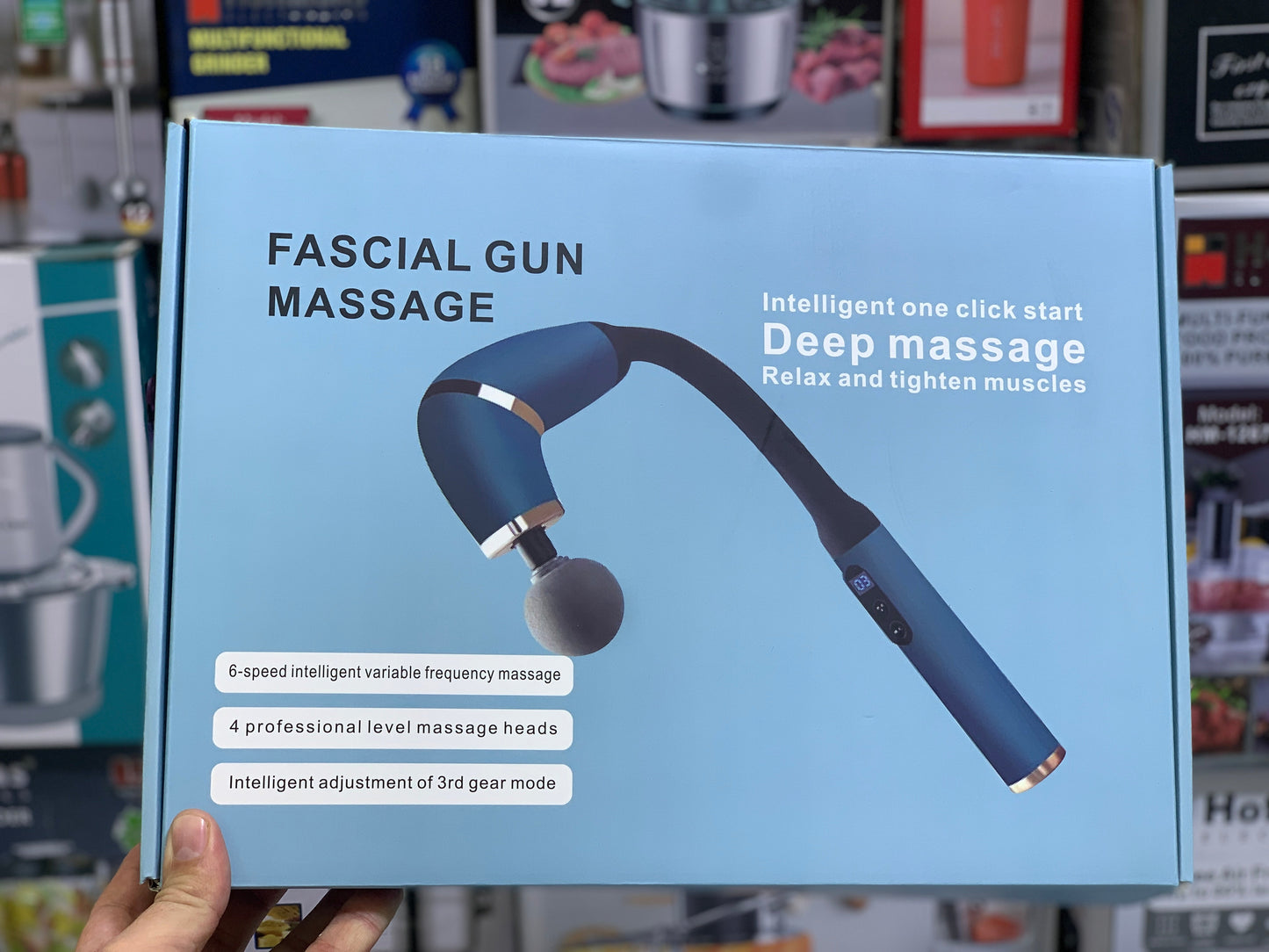 Fascial Gun Massage| Long Stick Massage Gun