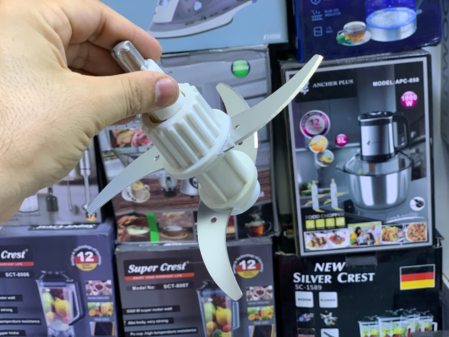 Silver Crest 6L Chopper 4000w with 3 Speeds level