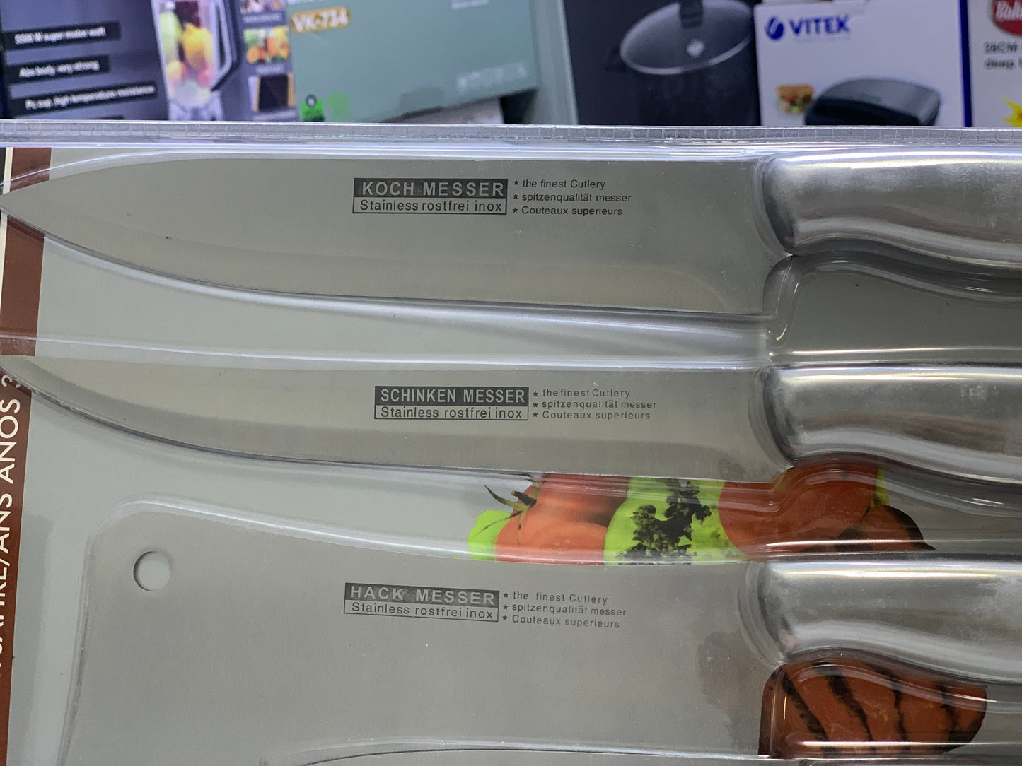 Stainless Steel 5 Pieces knife set