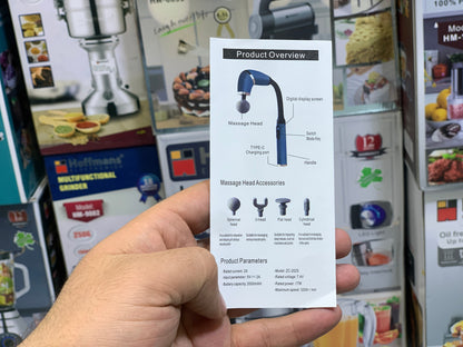 Fascial Gun Massage| Long Stick Massage Gun