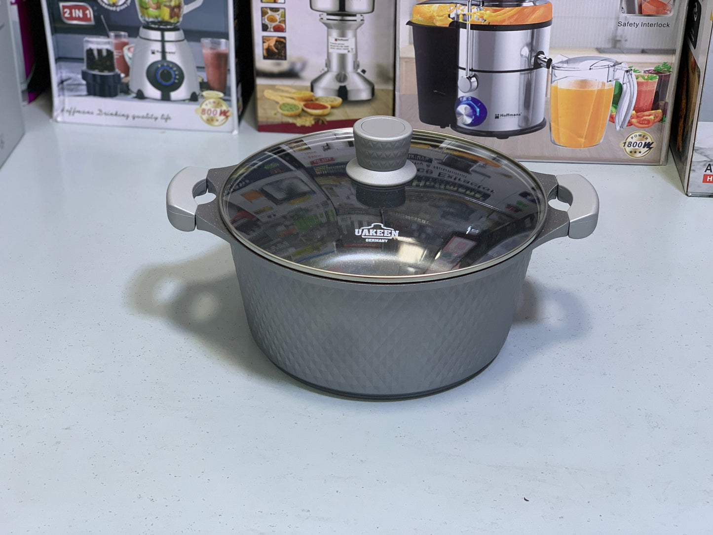 UAKEEN 10 Pieces Cookware Set| Granite Coated Ser