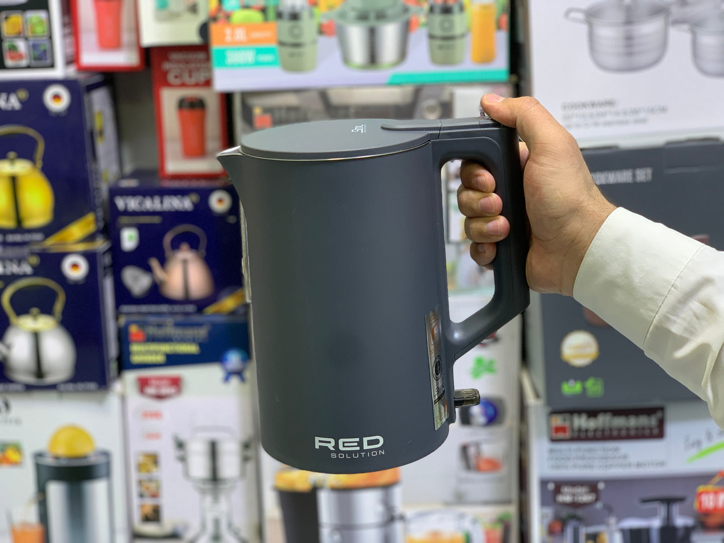 RED Solutions Russian Electric Tea Kettle 1.5L and 1500w