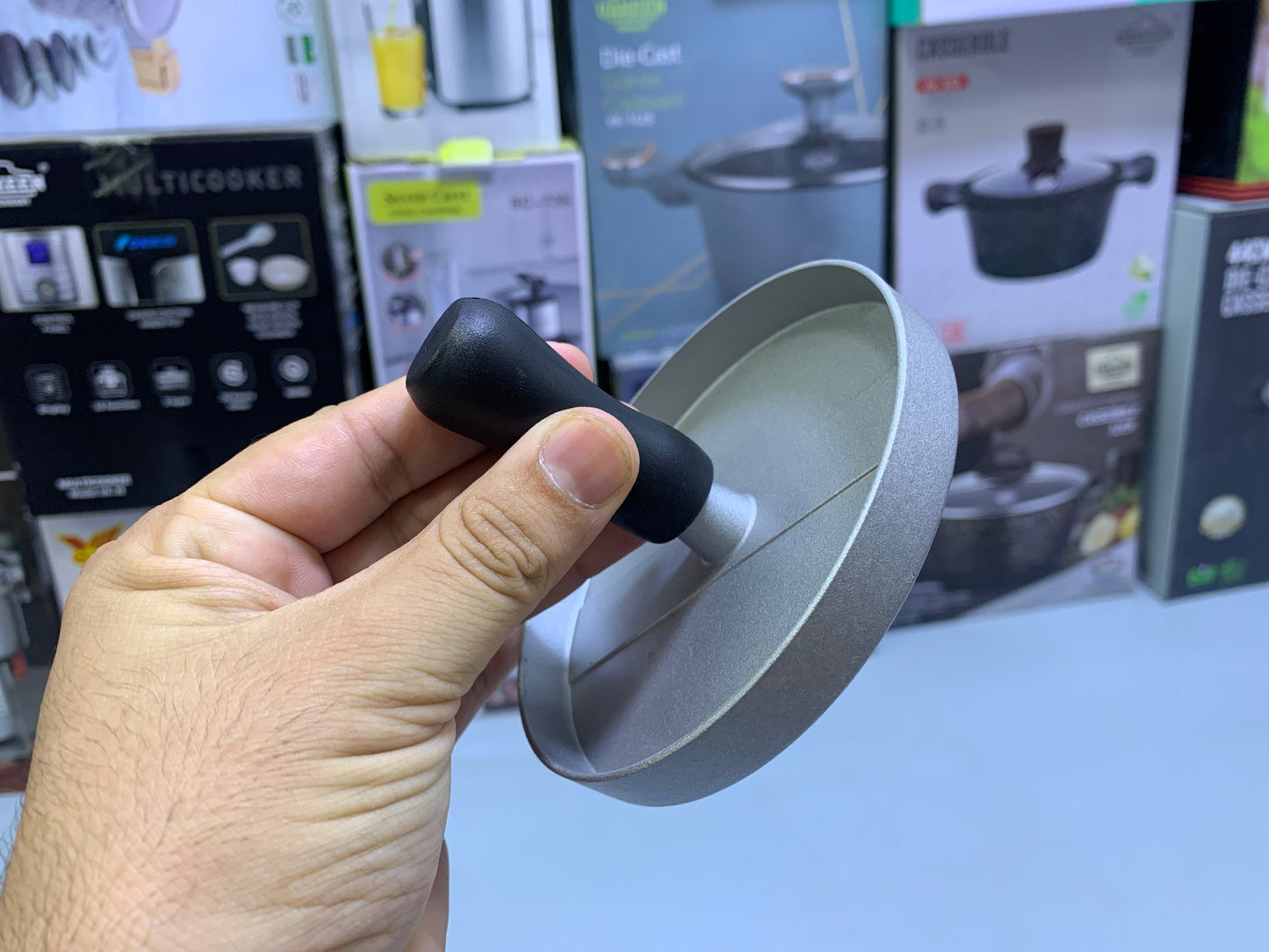 Burger Presser Press Uniform Patties Quickly and Easy Model 508