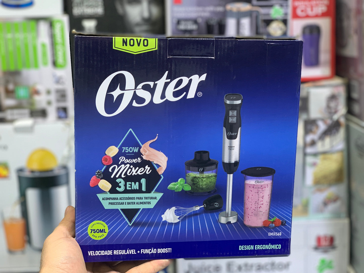 Oster Brand’s 3 in 1 Hand Blender Set| Chopper,Blender and whisker