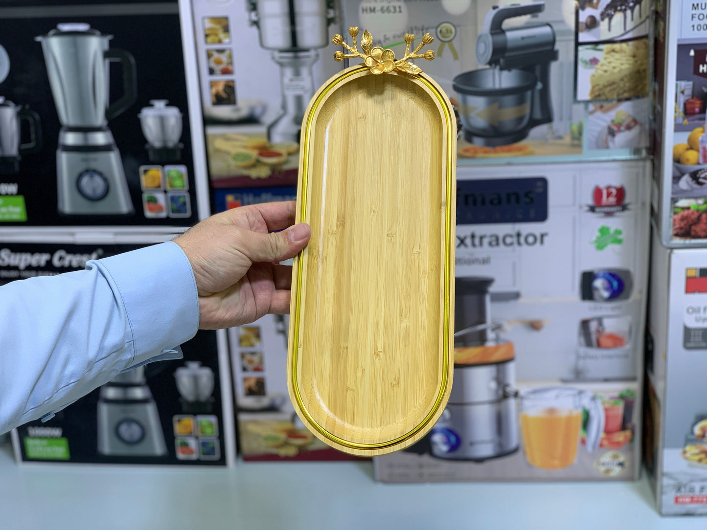 Wooden Trays 3 Pieces Set