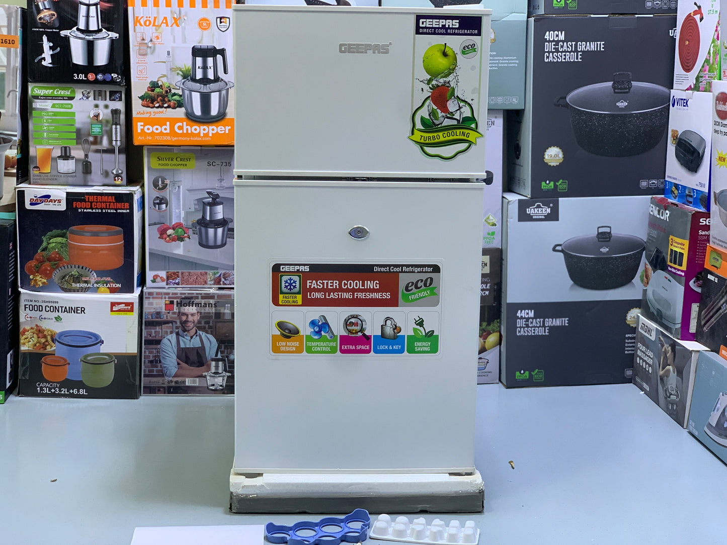 Geepas Mini Refrigerator| 1 Year Warranty