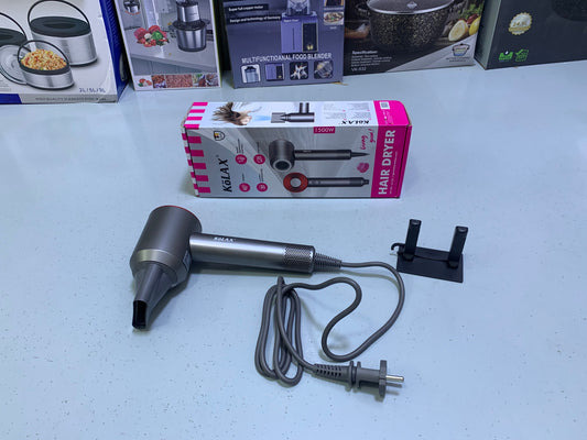 Kolax hair dryer 3 Level speeds 4 level heat temperature mode