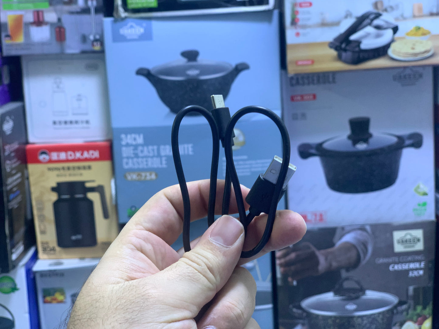 Double Heads Massage Gun