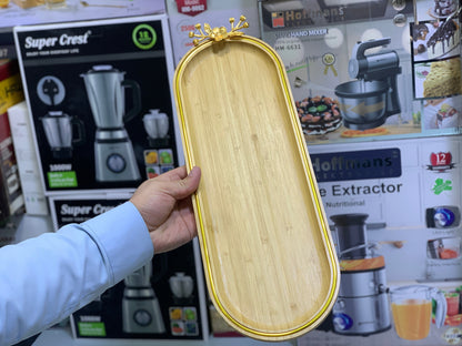 Wooden Trays 3 Pieces Set