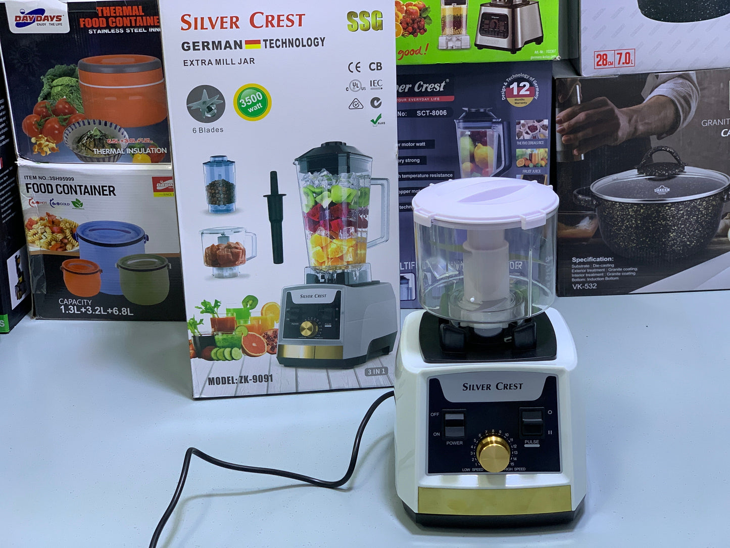 Silver Crest 3 in 1 Juicer| German🇩🇪Technology|3500W