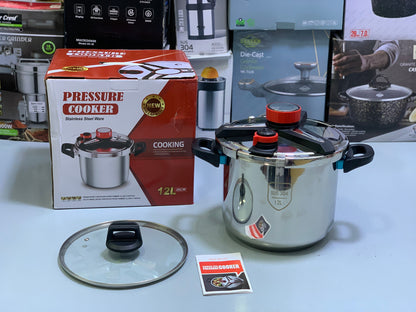 2 in 1 Pressure Cooker 12L