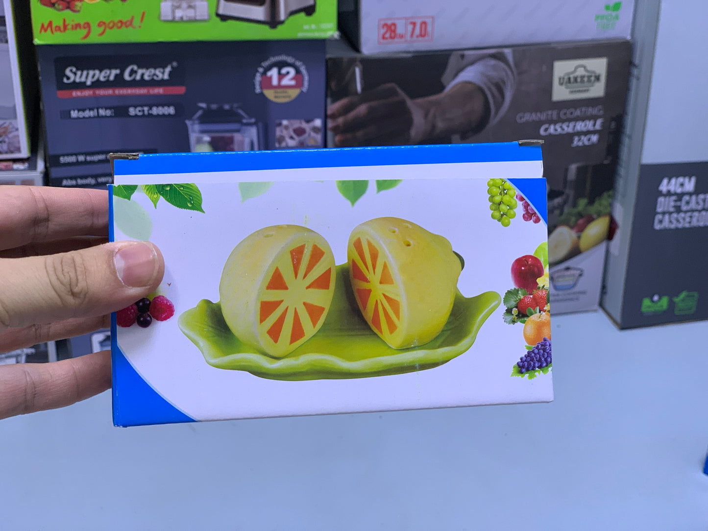 Salt and Pepper Organizers Lemon 🍋 design