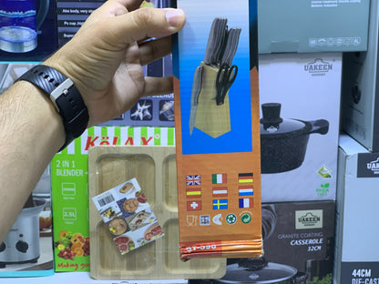 Messerset 7 Pieces Knife set Stainless Steel | EID Special