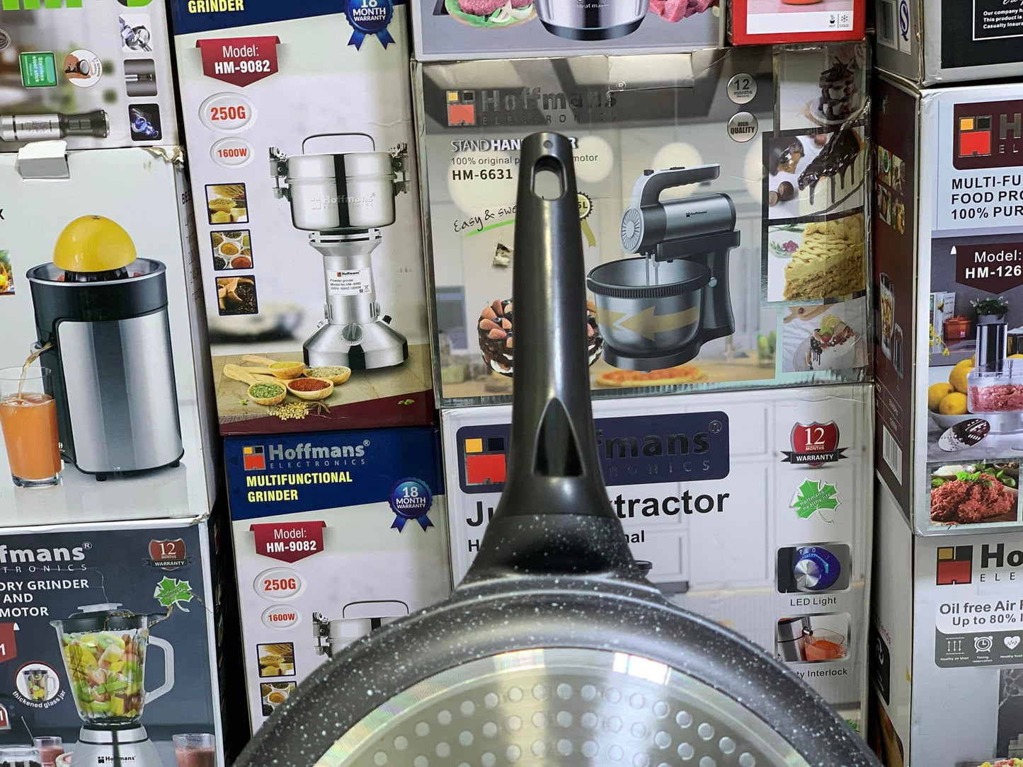 Non Stick UCC LIFE Granite Coating Flat Surface Frying Pan