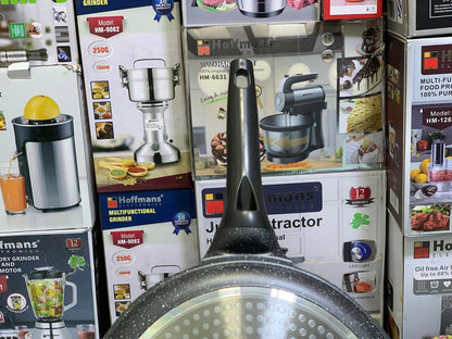 Non Stick UCC LIFE Granite Coating Flat Surface Frying Pan