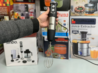 SINBO Stand Mixer and Blender Set Stainless Steel