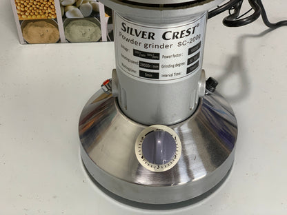 Silver Crest Grinder Stainless Steel