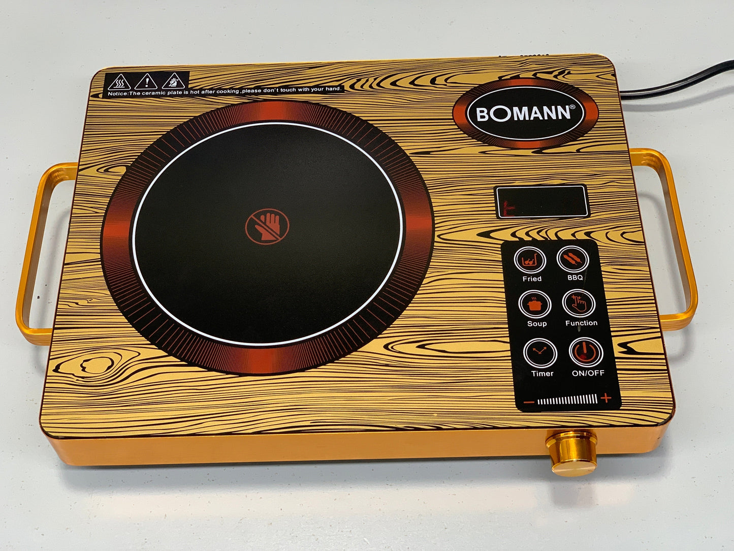 Imported B0MANN Induction Cooker 3500W (Model B0-118)