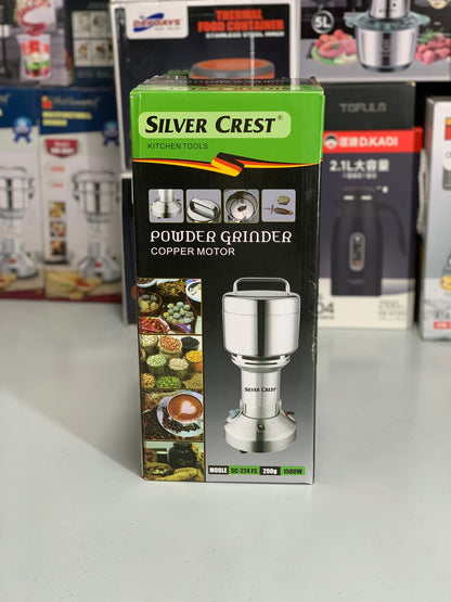 Silver Crest Grinder Stainless Steel