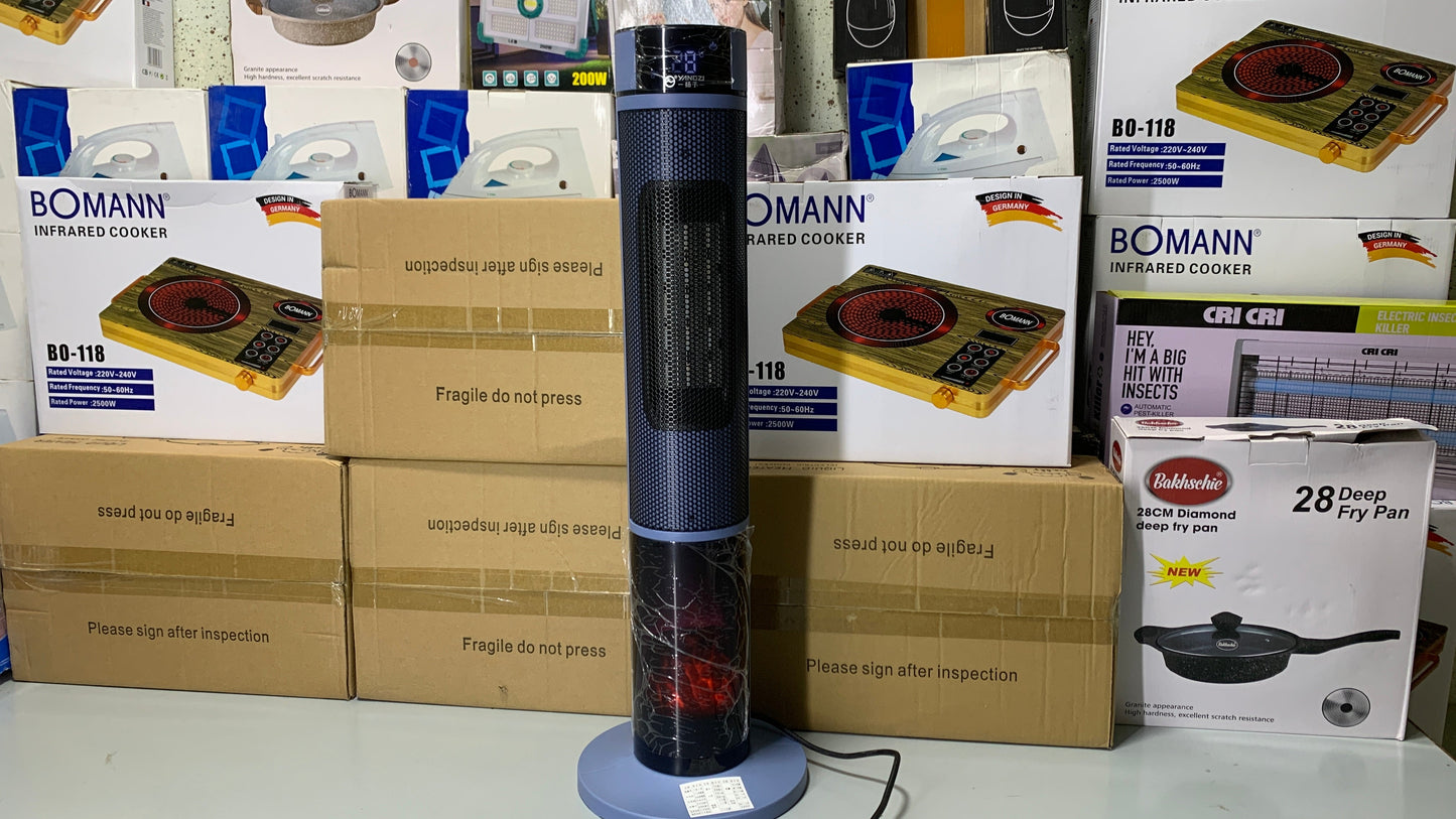 3D Flaming Stand Heater – Japanese Quality with Remote Control