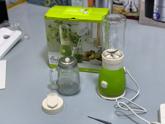 Mini Juicer Blender | Solen Solo 160w 300ml and 400ml Containers Stainless Steel Blades