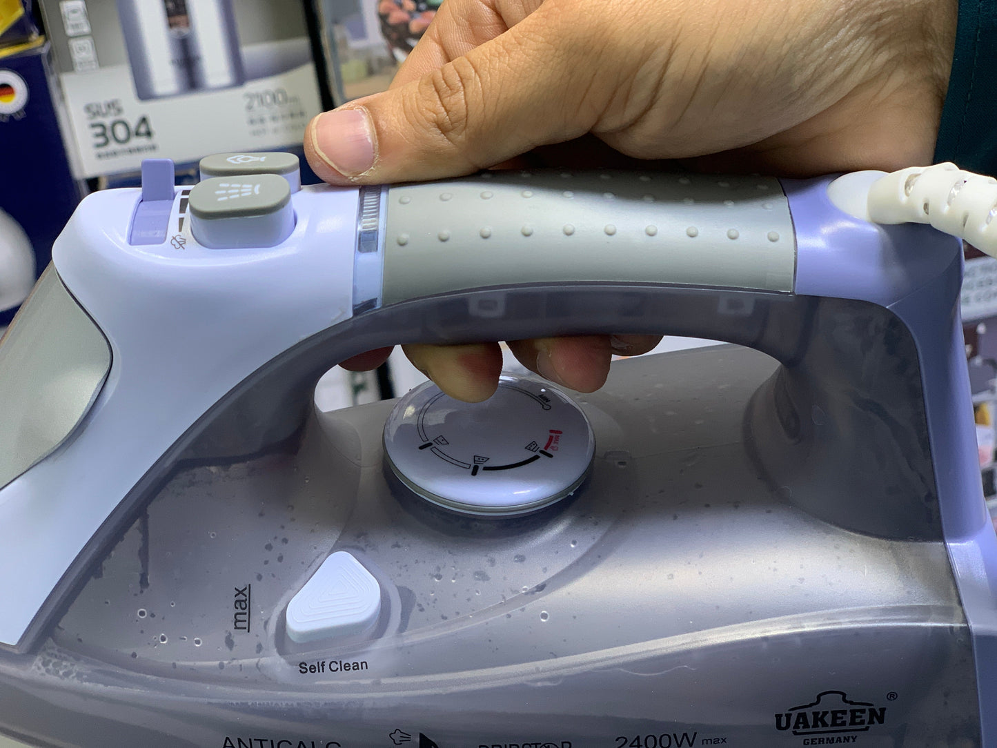 Uakeen Steam Iron|ZL-818