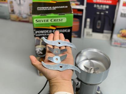 Silver Crest Grinder Stainless Steel