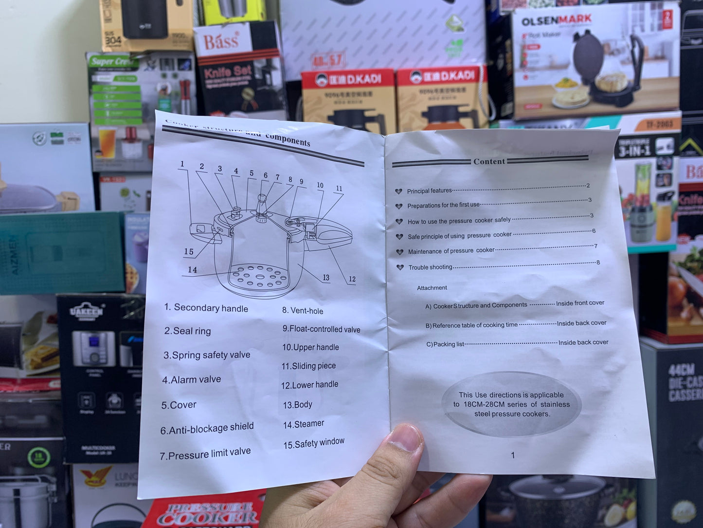 6 Safeguard HCX 3 in 1 Pressure Cooker Stainless Steel