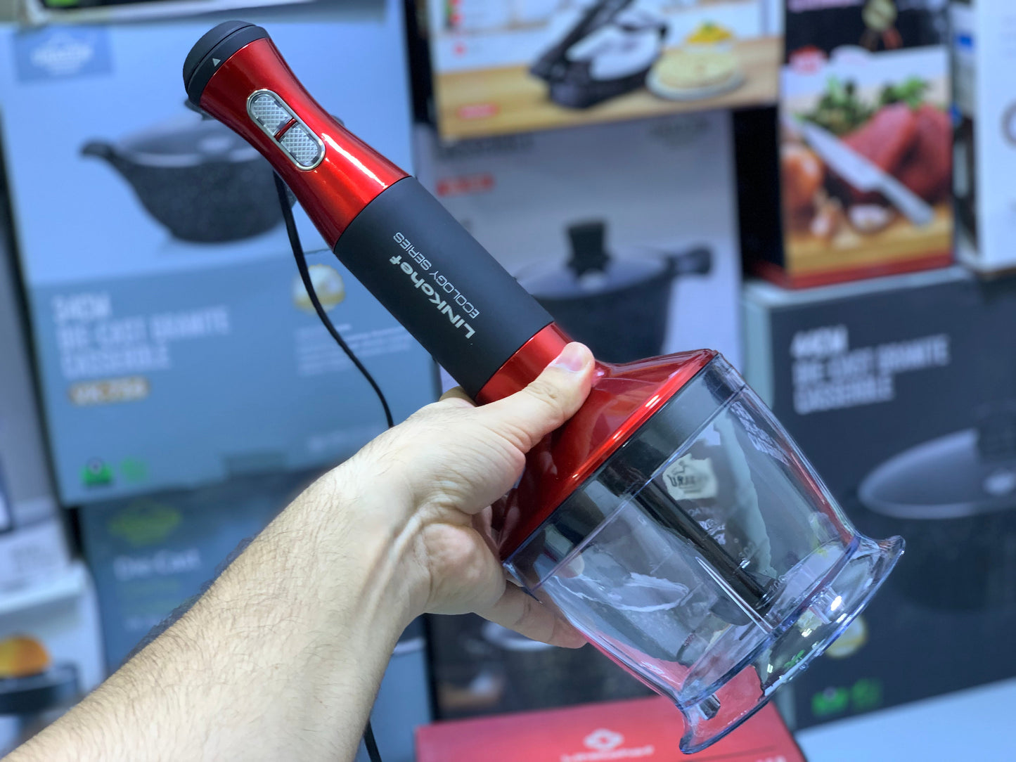 Linkchief 5 in 1 Hand Blender Set Stainless Steel