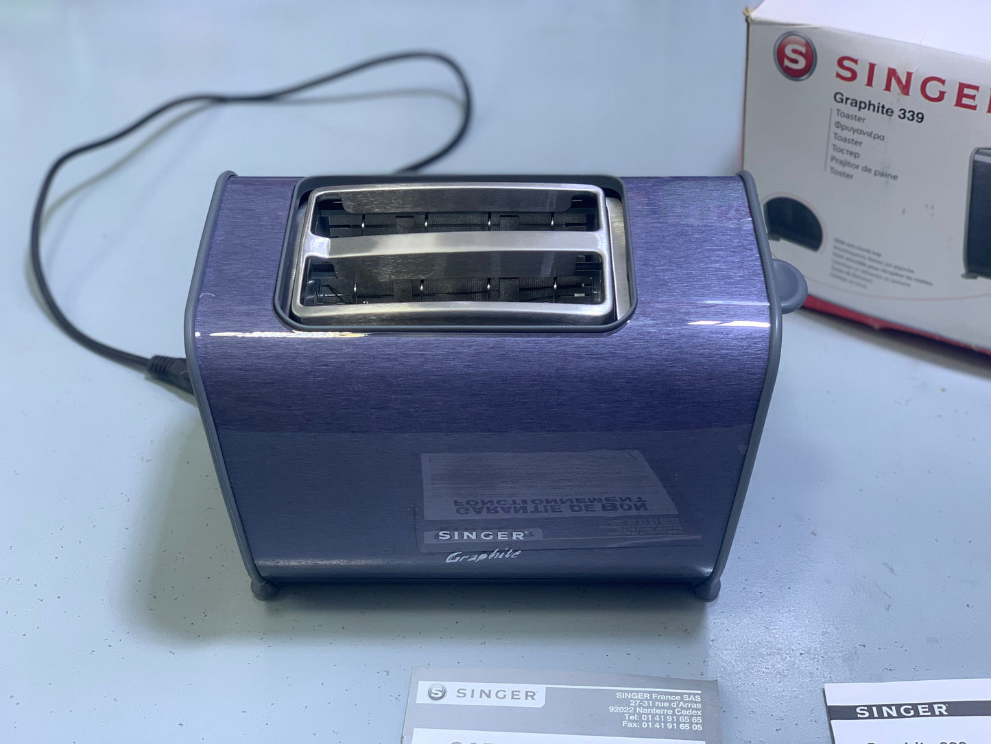 Singer Double Slice Toaster