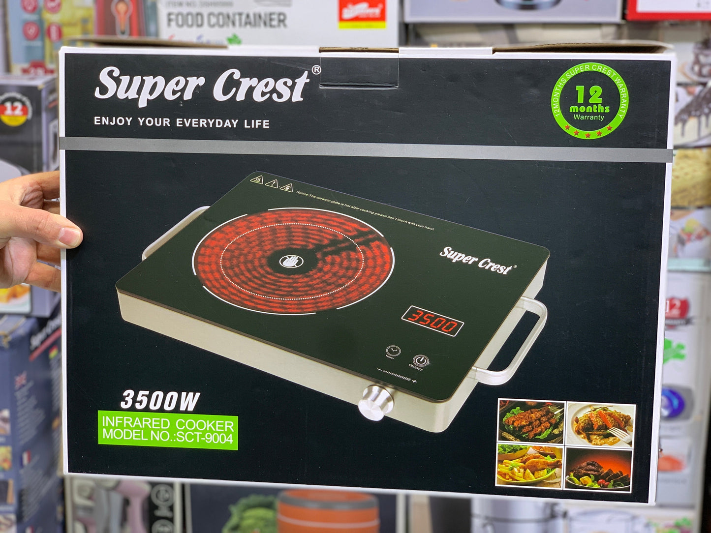 Super Crest Electric Stove 3500w Designed by Germany 🇩🇪