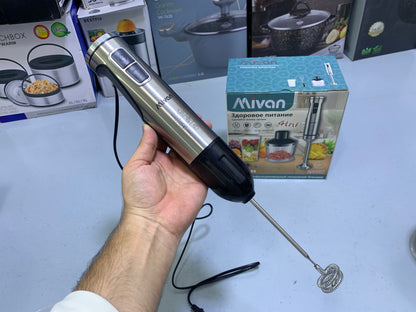 Mivan 4 in 1 Hand Blender Set Stainless Steel 2800w Model MI-BL305