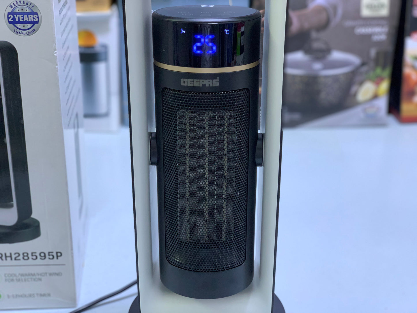 Geepas Digital PTC Heater|2 Years warranty |Model: GRH28595P