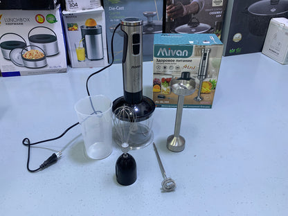 Mivan 4 in 1 Hand Blender Set Stainless Steel 2800w Model MI-BL305
