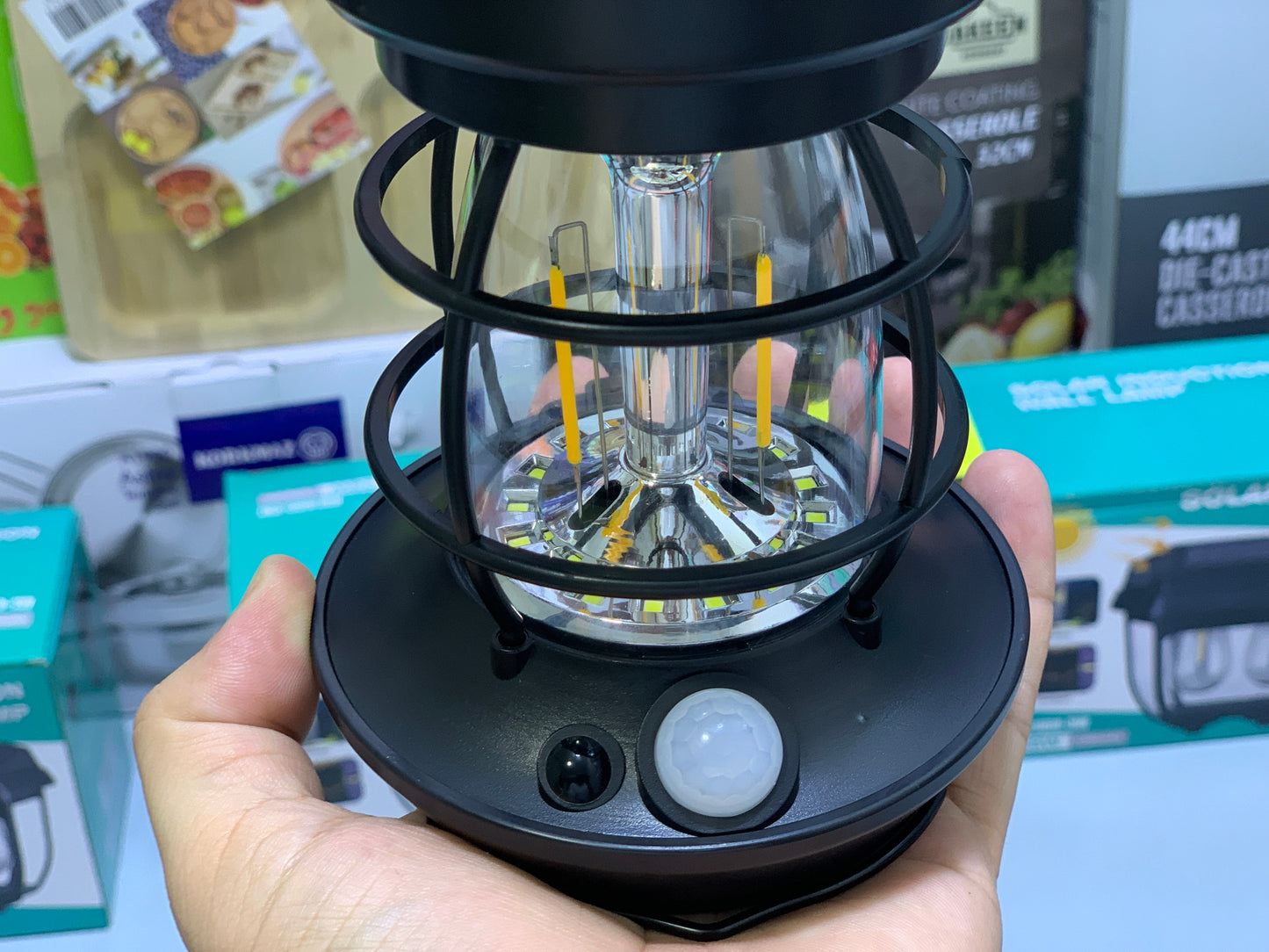 Coba Solar Sensor Wall Lamp CB-808 – Motion-Activated Outdoor Light