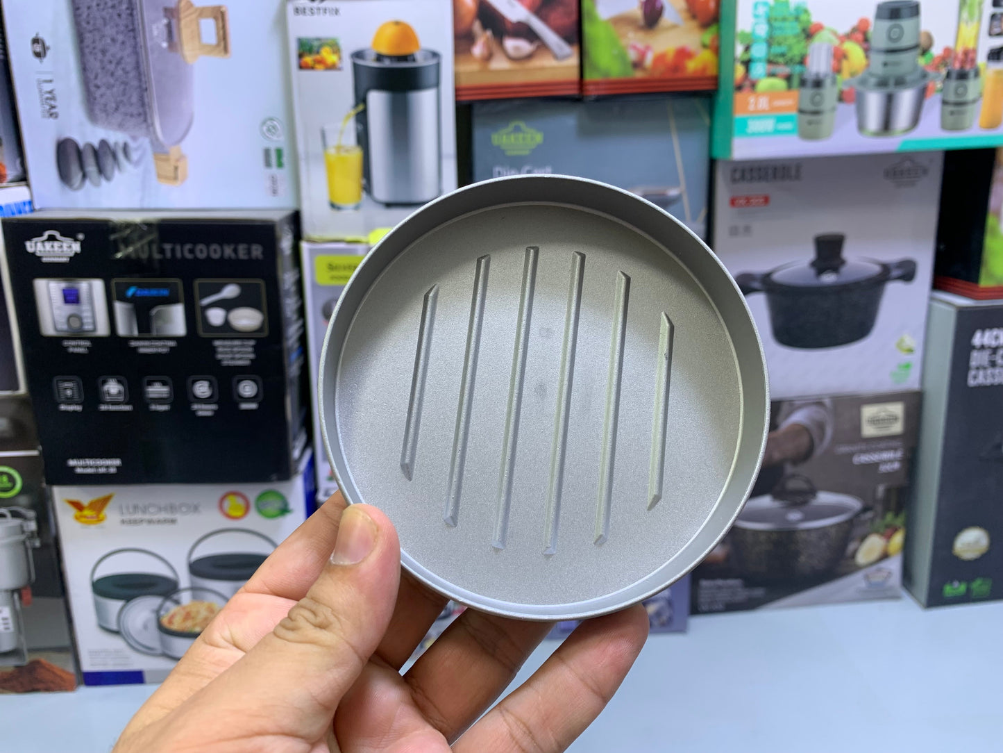 Burger Presser Press Uniform Patties Quickly and Easy Model 508